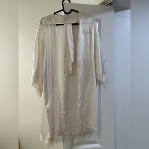 Satin bride robe - Victoria Secret